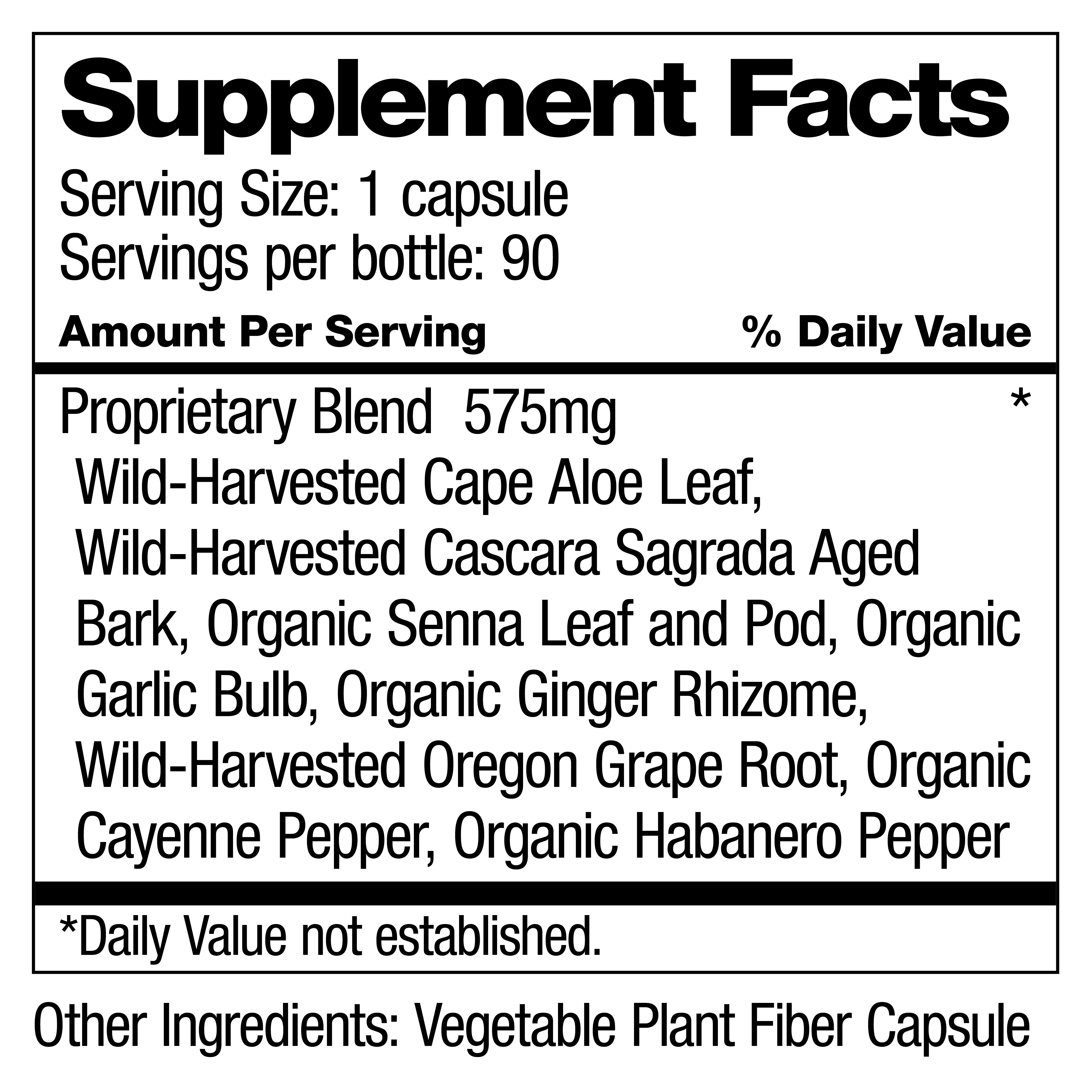 Intestinal Formula #1 - Dr. Schulze Bowel Detox & Cleanse - herbdoc.com