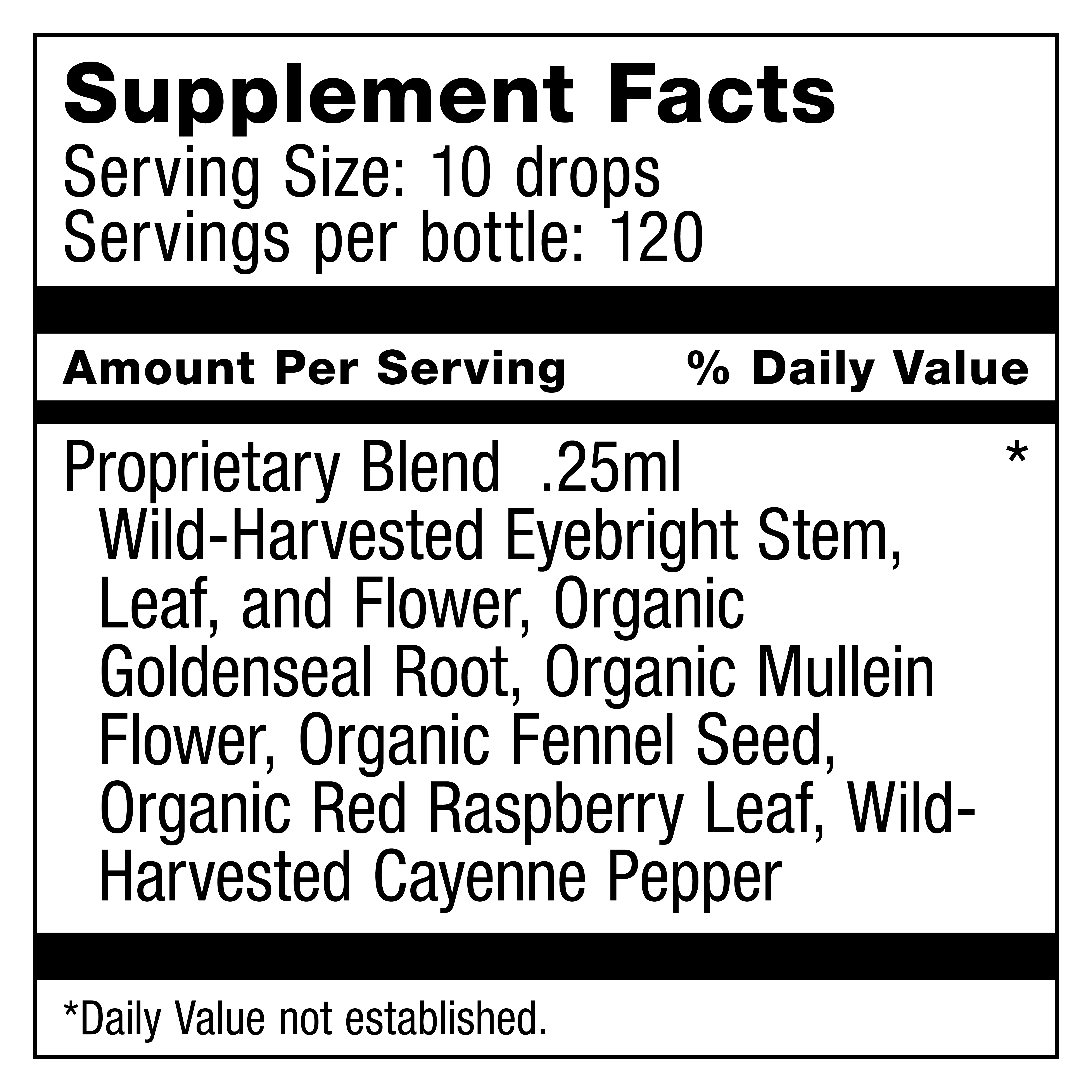 Eyebright Formula - Dr. Schulze - herbdoc.com