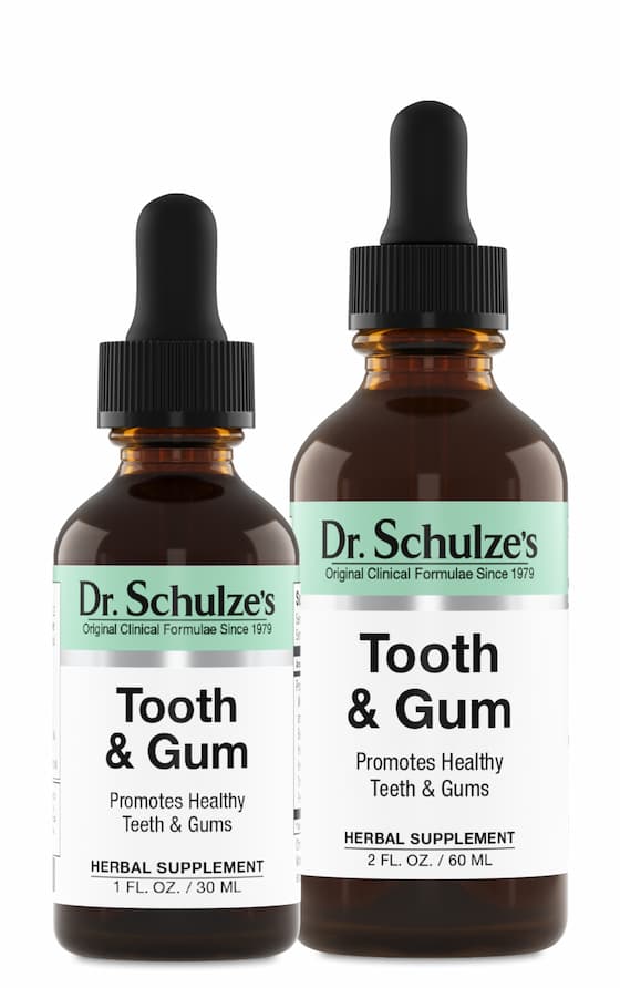 Tooth & Gum Formula Supplement Facts Product