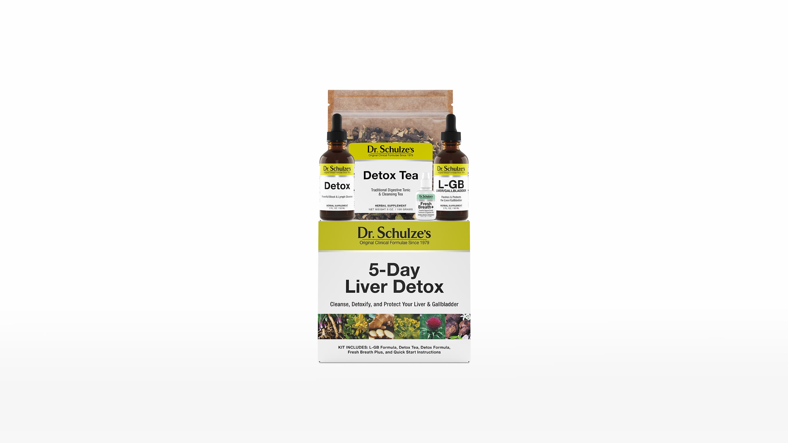 5 Day Liver Detox Program - Dr. Schulze's Liver Cleanse - herbdoc.com