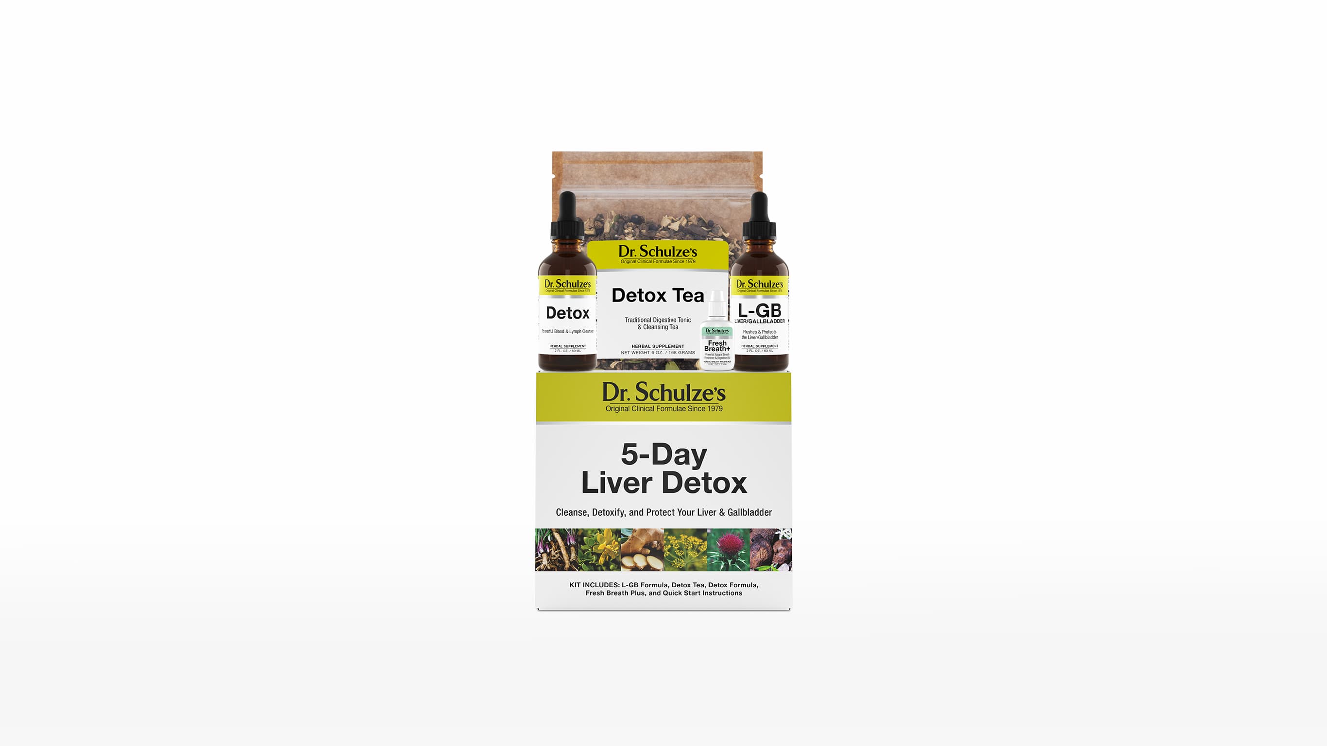 5 Day Liver Detox Program - Dr. Schulze'S Liver Cleanse - Herbdoc.Com